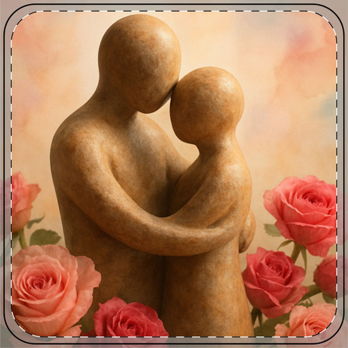 Eternal Embrace - Coaster