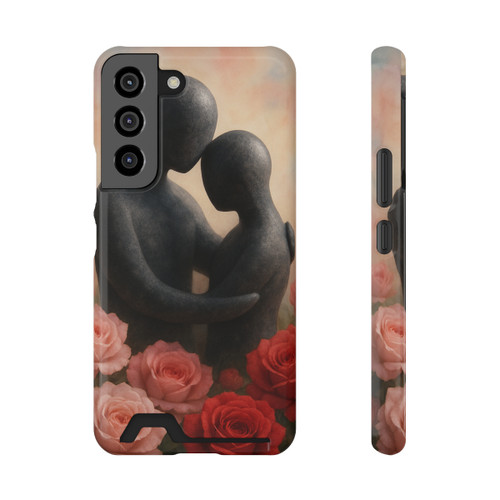 Eternal Embrace - Phone Case With Card Holder