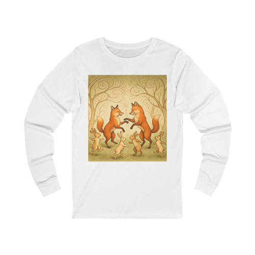 Whimsical Forest Dance - Unisex Jersey Long Sleeve Tee