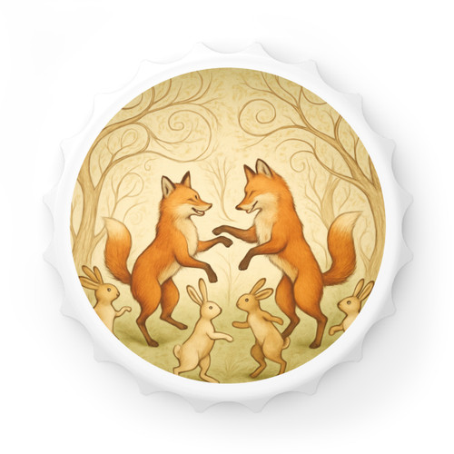 Whimsical Forest Dance - Bottle Opener