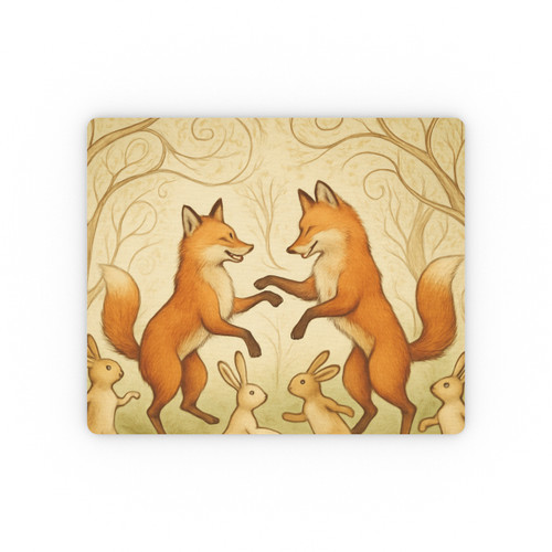 Whimsical Forest Dance - Rectangular Mouse Pad