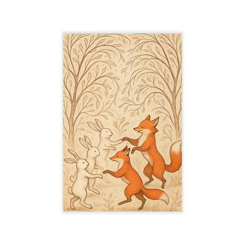 Whimsical Forest Dance - Wall Decals