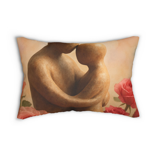 Eternal Embrace - Spun Polyester Lumbar Pillow
