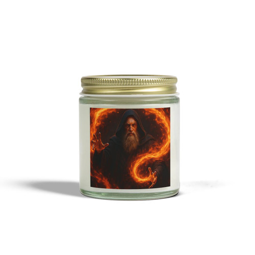 Elemental Firestorm - Scented Candles, Coconut Apricot Wax (4oz, 9oz)