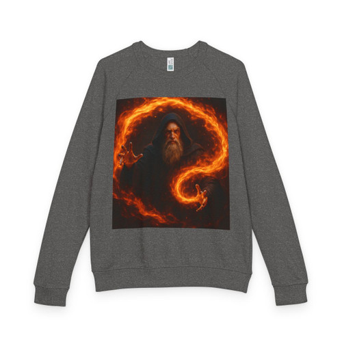Elemental Firestorm - Unisex French Terry Raglan Crewneck