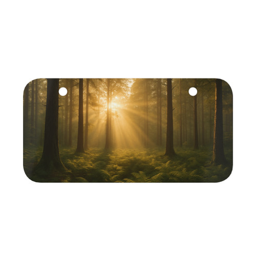 Serene Forest Retreat - Mini License Plate
