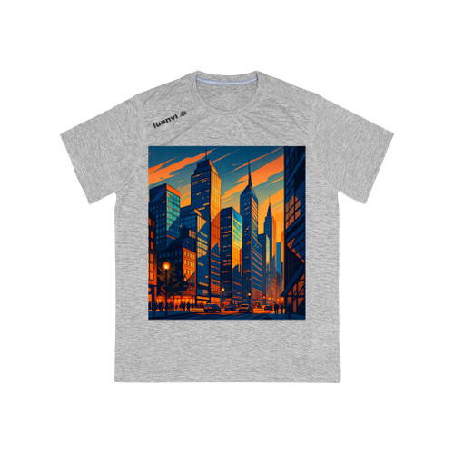 Twilight Reflections - Men's Sports T-shirt