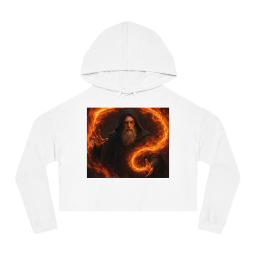 Elemental Firestorm - Women’s Cropped Hooded Sweatshirt