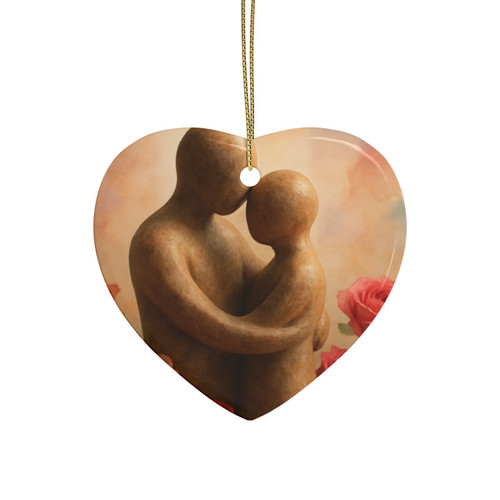 Eternal Embrace - Ceramic Ornaments (1pcs, 5pcs, 10pcs, 20pcs)