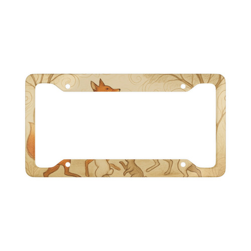 Whimsical Forest Dance - License Plate Frame