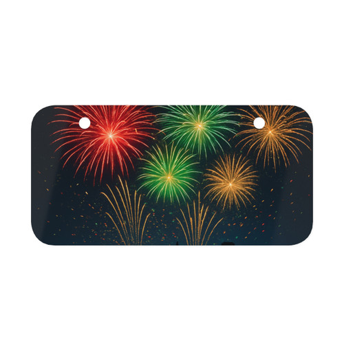 Midnight Sparkle - Mini License Plate