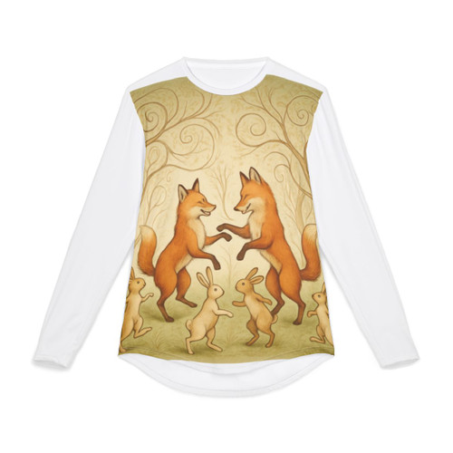 Whimsical Forest Dance - Men's UV Protection Long Sleeve Shirt (AOP)