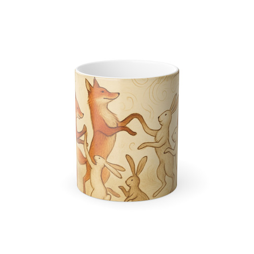 Whimsical Forest Dance - Color Morphing Mug, 11oz