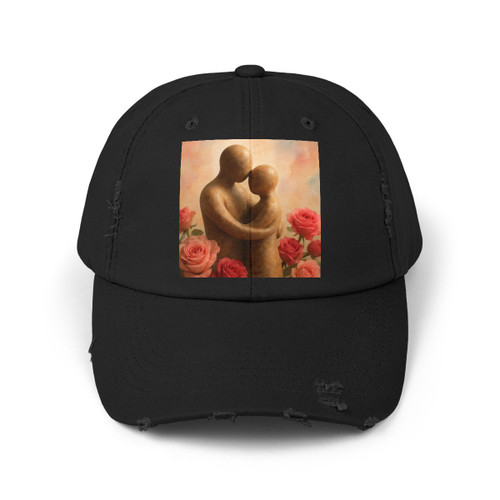 Eternal Embrace - Unisex Distressed Cap