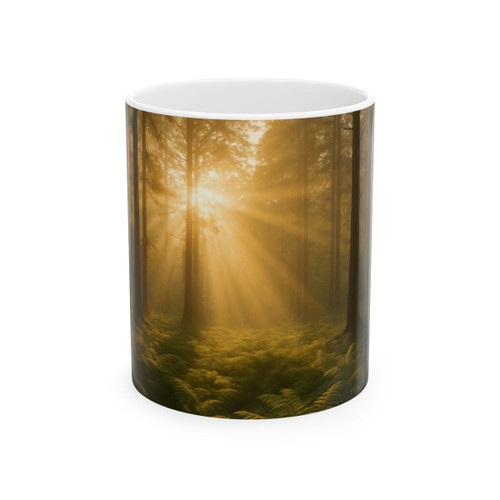 Serene Forest Retreat - Ceramic Mug, (11oz, 15oz)