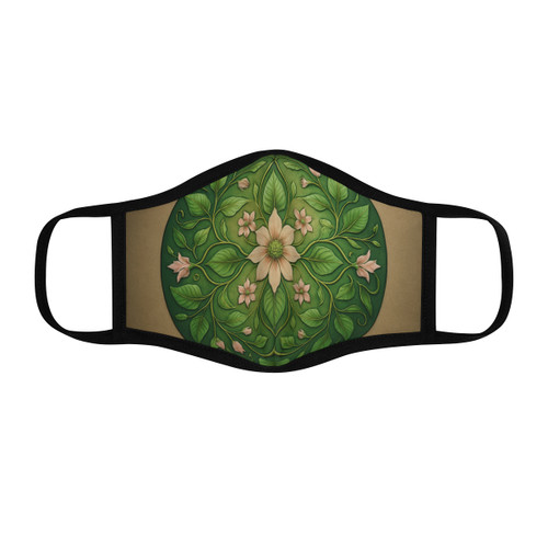 Whimsical Nature Dance - Fitted Polyester Face Mask