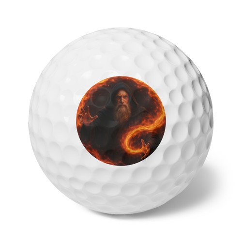 Elemental Firestorm - Golf Balls, 6pcs