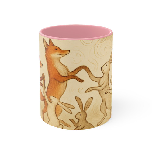 Whimsical Forest Dance - Accent Mugs