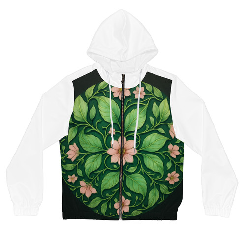 Whimsical Nature Dance - Women’s Full-Zip Hoodie (AOP)