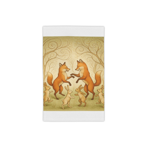 Whimsical Forest Dance - Beach Towels