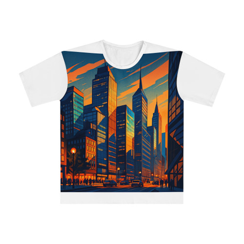 Twilight Reflections - Men's Loose T-shirt (AOP)