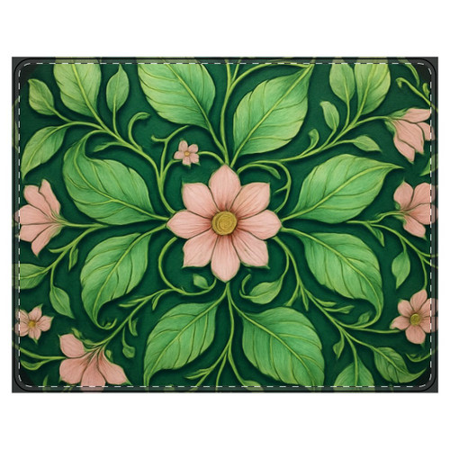 Whimsical Nature Dance - PU Leather Mouse Mat