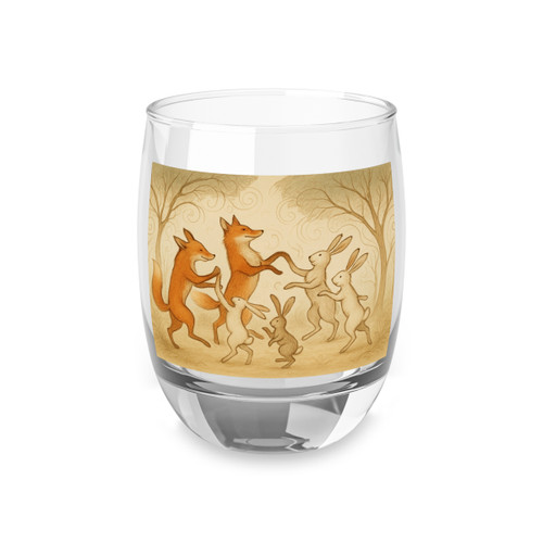 Whimsical Forest Dance - Whiskey Glass