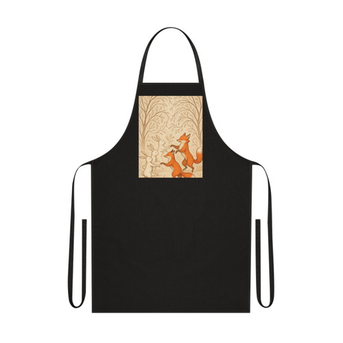 Whimsical Forest Dance - Cotton Apron