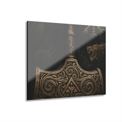 Mjölnir's Might - Acrylic Prints (French Cleat Hanging) 