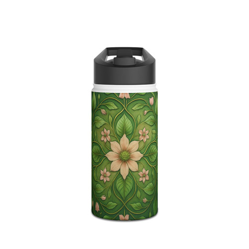Whimsical Nature Dance - Stainless Steel Water Bottle, Standard Lid
