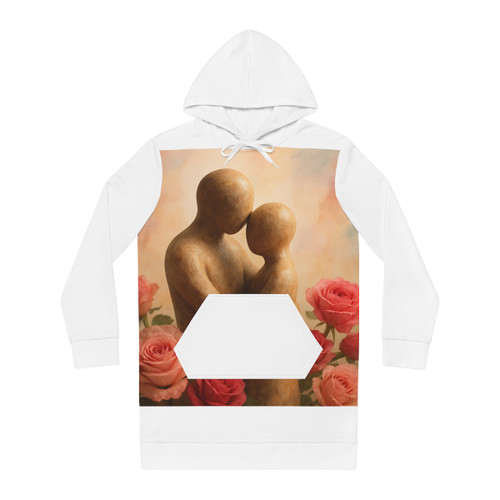 Eternal Embrace - Women's Hoodie Dress (AOP)