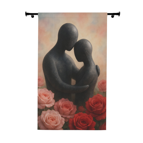 Eternal Embrace - Window Curtains (1 Piece)