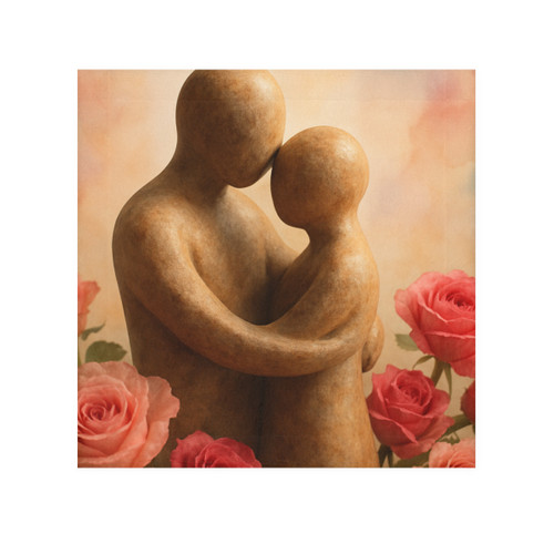 Eternal Embrace - Face Towel