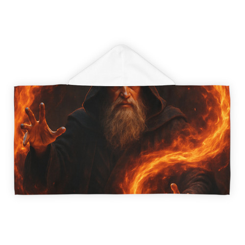 Elemental Firestorm - Youth Hooded Towel