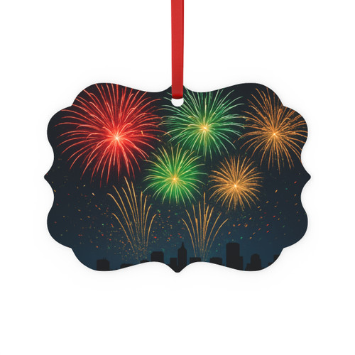 Midnight Sparkle - Metal Plaque Ornament