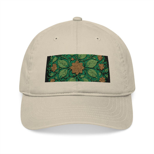Whimsical Nature Dance - Organic Baseball Cap (Embroidery)