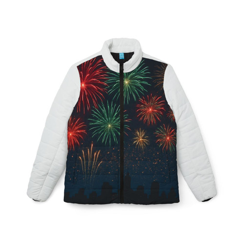 Midnight Sparkle - Women’s Puffer Jacket (AOP)