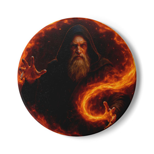 Elemental Firestorm - Ceramic Coaster