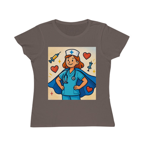 Nurse Superhero Spirit - Organic Women's Classic T-Shirt