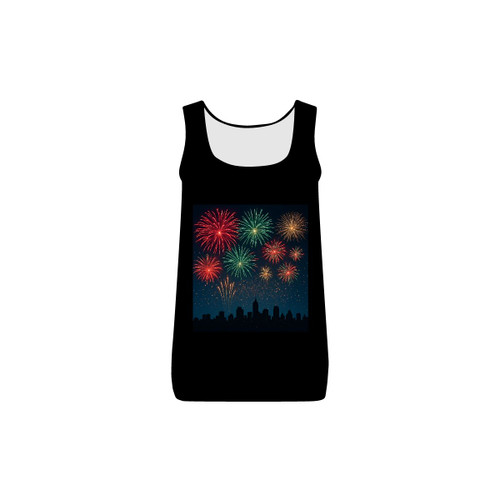 Midnight Sparkle - Women's Baby Rib Tank