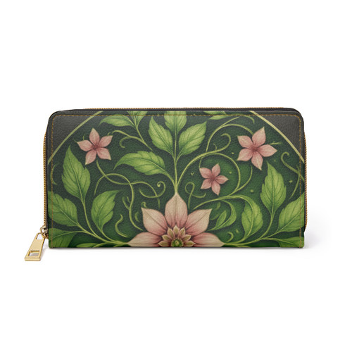Whimsical Nature Dance - Zipper Wallet