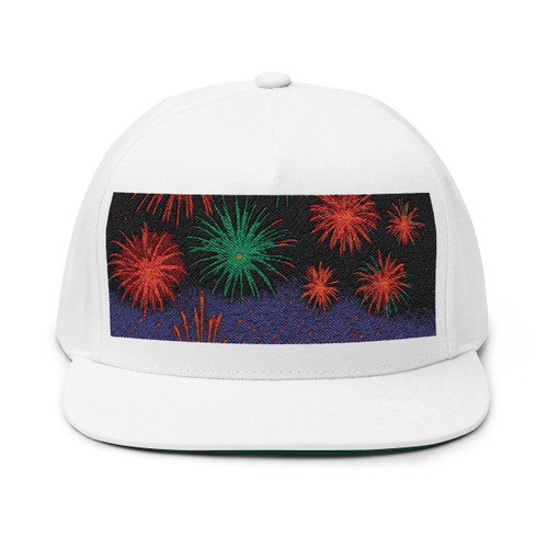 Midnight Sparkle - Flat Bill Cap (Embroidery)