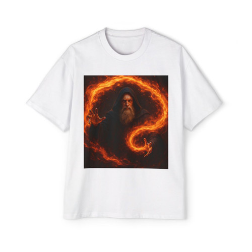 Elemental Firestorm - Men's Heavy Oversized Tee