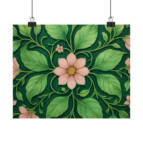 Whimsical Nature Dance - Matte Horizontal Posters