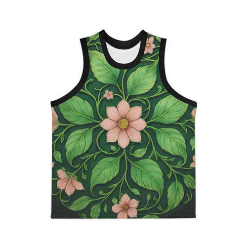 Whimsical Nature Dance - Unisex Basketball Jersey (AOP)