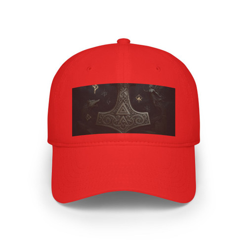 Mjölnir's Might - Low Profile Baseball Cap