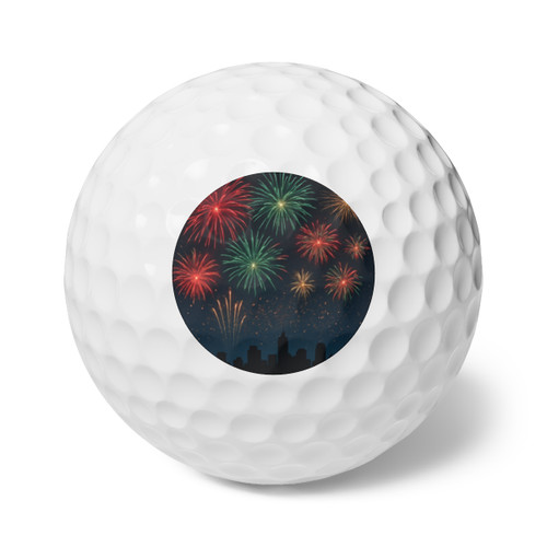 Midnight Sparkle - Golf Balls, 6pcs
