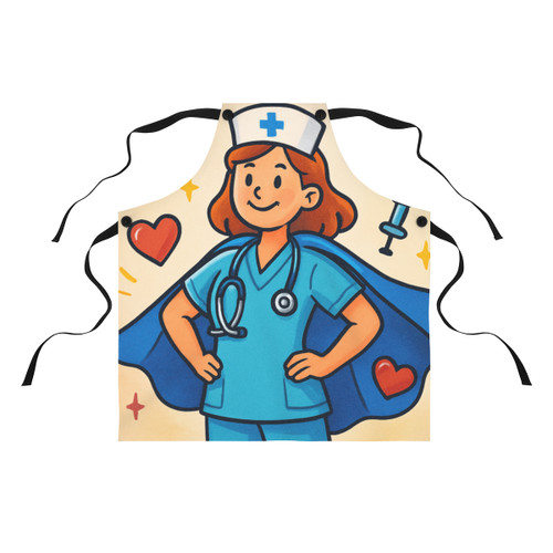 Nurse Superhero Spirit - Apron (AOP)