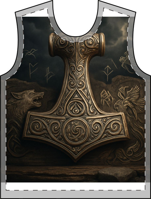 Mjölnir's Might - Women's T-Shirt (AOP)