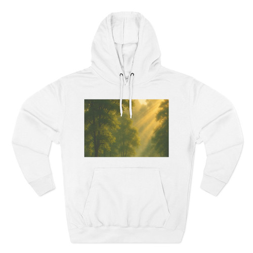 Whispers of Dawn - Three-Panel Fleece Hoodie